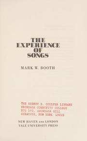 The experience of songs /
