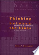Thinking between the lines : computers and the comprehension of causal descriptions /