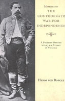 Memoirs of the Confederate War for Independence /