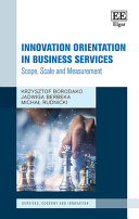 Innovation orientation in business services : scope, scale and measurement /