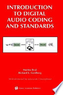 Introduction to digital audio coding and standards /