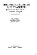 Theories of surplus and transfer : parasites and producers in economic thought /
