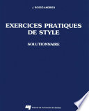 Exercices pratiques de style.