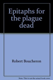 Epitaphs for the plague dead /