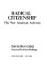Radical citizenship : the new American activism /