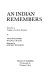 An Indian remembers : my life as a trapper in Northern Manitoba /