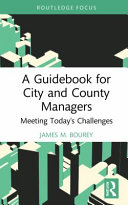 A guidebook for city and county managers : meeting today's challenges /