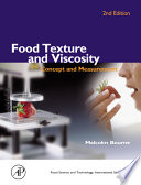 Food texture and viscosity : concept and measurement /