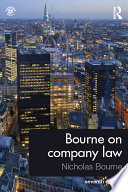 Bourne on company law /