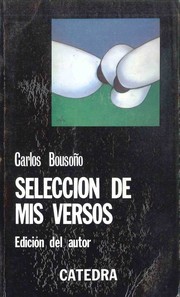 Seleccion de mis versos /