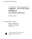 Linear statistical models : an applied approach /