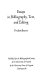 Essays in bibliography, text, and editing /