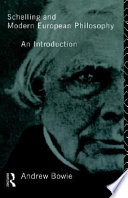 Schelling and modern European philosophy : an introduction /