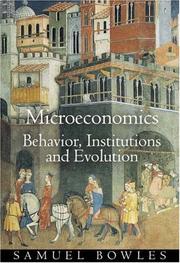 Microeconomics : behavior, institutions, and evolution /