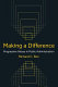 Making a difference : progressive values in public administration /