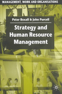 Strategy and human resource management /