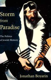 Storm from paradise : the politics of Jewish memory /