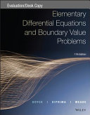 Elementary differential equations and boundary value problems /