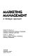 Marketing management : a strategic approach /