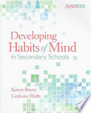 Developing habits of mind in secondary schools /