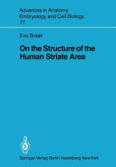 On the structure of the human striate area /
