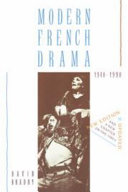 Modern French drama, 1940-1990 /