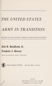 The United States Army in transition /