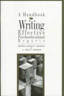 A handbook for writing effective psychoeducational reports /