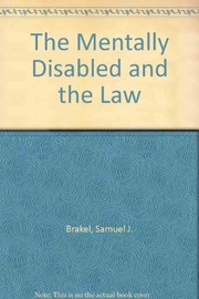 The mentally disabled and the law.