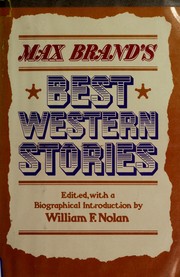 Max Brand's best western stories /