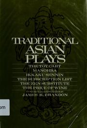 Traditional Asian plays /