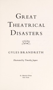 Great theatrical disasters /
