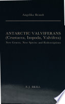 Antarctic valviferans (crustacea, Isopoda, valvifera) : new genera, new species, and rediscriptions /