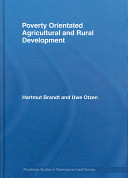 Poverty orientated agricultural and rural development /