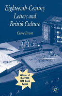 Eighteenth-century letters and British culture /