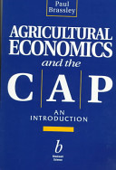 Agricultural economics and the CAP : an introduction /