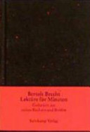 Lektüre für Minuten : aus seinen Stücken, Gedichten, Schriften und autobiographischen Texten /