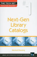 Next-gen library catalogs /