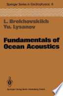 Fundamentals of Ocean Acoustics /