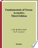 Fundamentals of ocean acoustics /