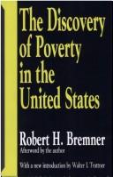 The discovery of poverty in the United States /