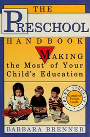 The preschool handbook : making the most of your child's education /