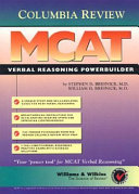 Columbia Review MCAT verbal reasoning powerbuilder /