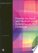 Finance for small and medium-sized enterprises in the Caribbean /