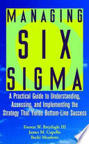 Managing Six Sigma : a practical guide to understanding, assessing, and implementing the strategy that yields bottom line success /