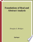 Foundations of real and abstract analysis /
