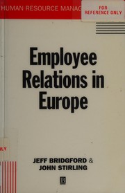 Employee relations in Europe /