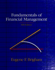 Fundamentals of financial management /