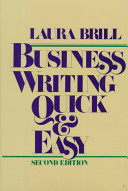 Business writing quick & easy /