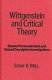 Wittgenstein and critical theory : beyond postmodern criticism and toward descriptive investigations /